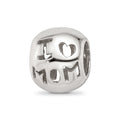 Sterling Silver Reflections Cutout I Heart Mom Bead