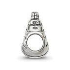 Sterling Silver Reflections Striped Handbag Bead