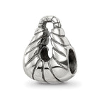 Sterling Silver Reflections Striped Handbag Bead