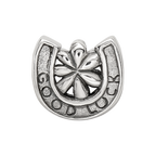 Sterling Silver Reflections Horseshoe Good Luck Bead