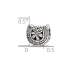 Sterling Silver Reflections Horseshoe Good Luck Bead