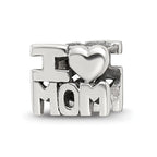 Sterling Silver Reflections I HEART MOM Bead