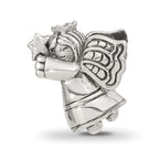 Sterling Silver Reflections Christmas Angel Bead