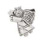 Sterling Silver Reflections Christmas Angel Bead