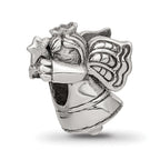 Sterling Silver Reflections Christmas Angel Bead