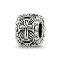 Sterling Silver Reflections Cross Spacer Bead