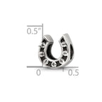 Sterling Silver Reflections Horseshoe Bead