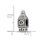Sterling Silver Reflections Big Ben Clock Bead