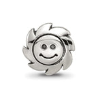 Sterling Silver Reflections Smiling Sun Bead