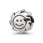 Sterling Silver Reflections Smiling Sun Bead