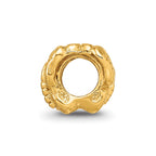 Sterling Silver Gold-plated Reflections Butterfly Bead