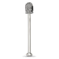 Sterling Silver Reflections Clear Crystal Top Pendant