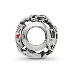 Sterling Silver Reflections Enameled England Theme Bead
