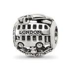 Sterling Silver Reflections Enameled England Theme Bead