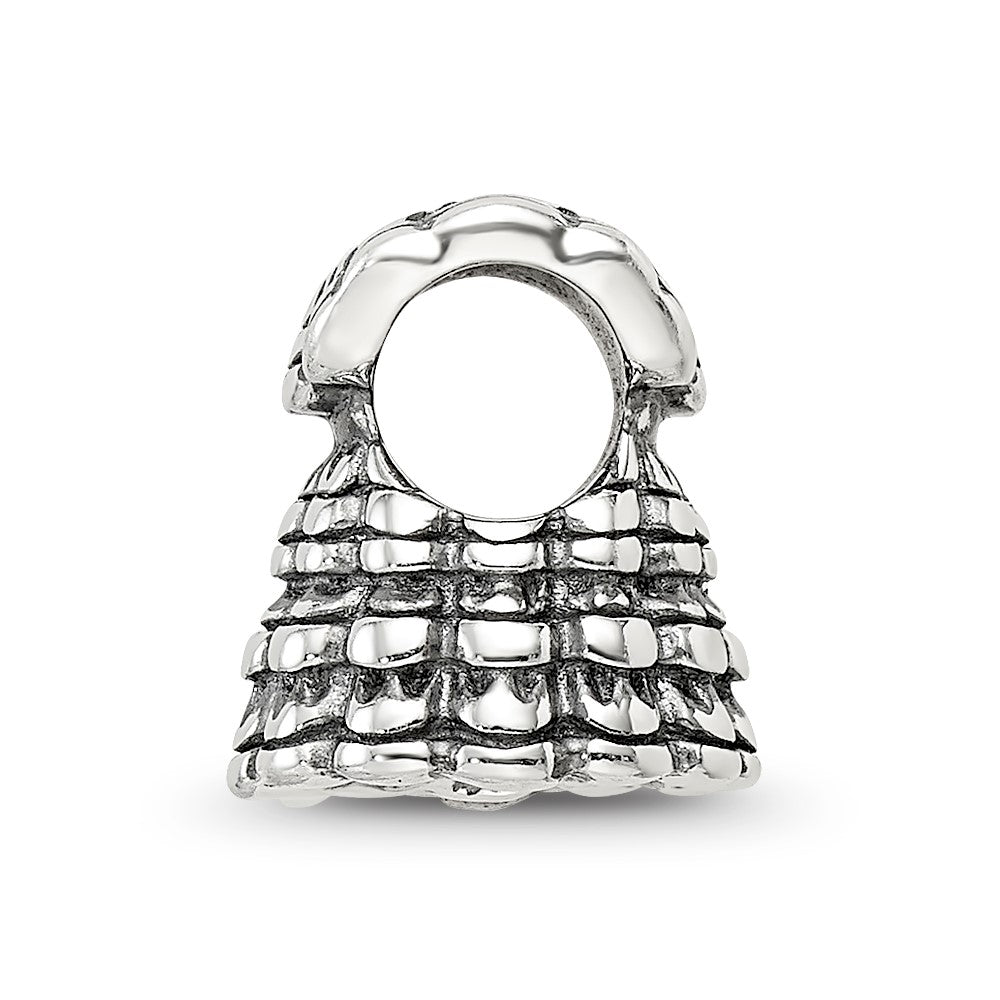 Sterling Silver Reflections Ruffled Dress Bead