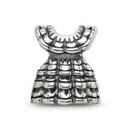 Sterling Silver Reflections Ruffled Dress Bead