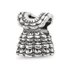 Sterling Silver Reflections Ruffled Dress Bead