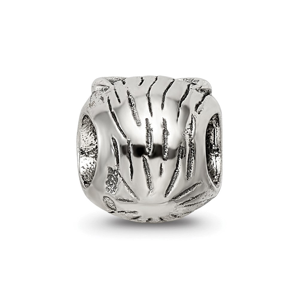 Sterling Silver Reflections Owl Head Bead
