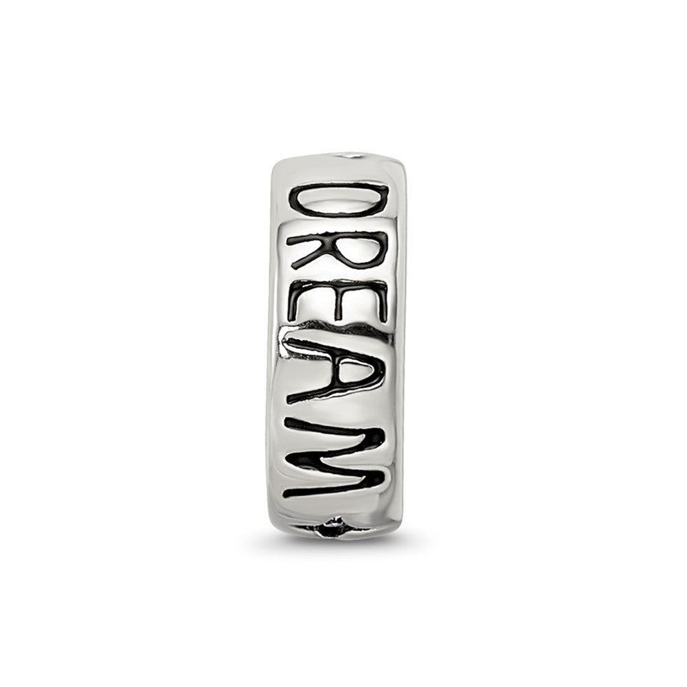 Sterling Silver Reflections Blue Crystal Dream Spacer Bead
