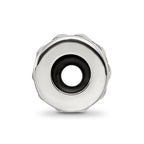 Sterling Silver Reflections Antiqued Hearts Gripper Bead
