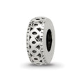 Sterling Silver Reflections Antiqued Bali Gripper Bead