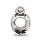Sterling Silver Reflections Bird Bead
