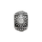 Sterling Silver Reflections CZ Bead
