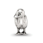Sterling Silver Reflections Duck Bead