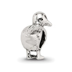 Sterling Silver Reflections Duck Bead