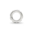 Sterling Silver Reflections CZ Spacer Bead