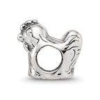 Sterling Silver Reflections Chicken Bead