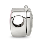 Sterling Silver Reflections Enamel Crystal Marry Me Heart Bead