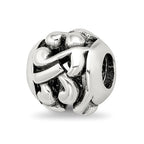 Sterling Silver Reflections Musical Notes Bead
