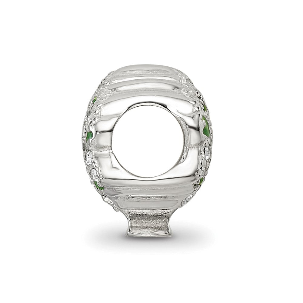 Sterling Silver Reflections Crystal Tree Bead