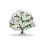 Sterling Silver Reflections Crystal Tree Bead