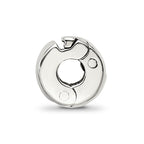 Sterling Silver Reflections Silicone Hinged Bead