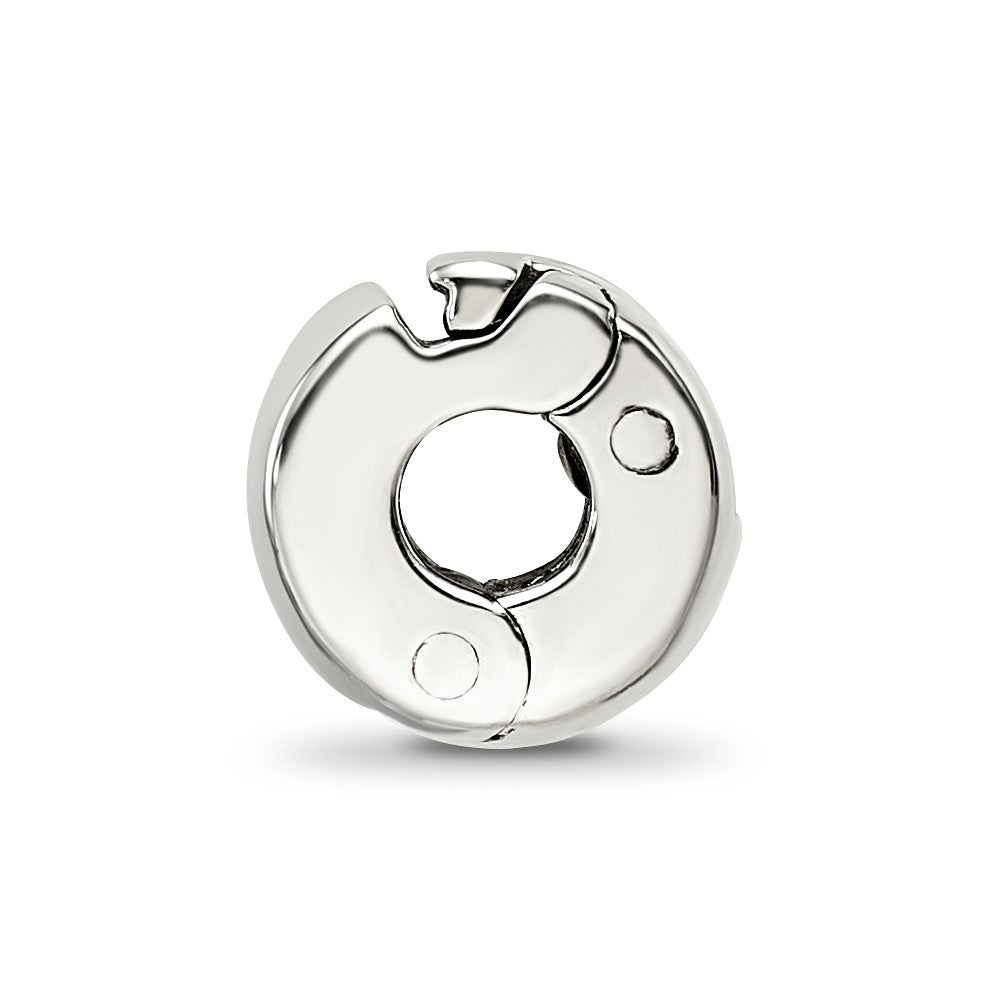 Sterling Silver Reflections Silicone Hinged Bead
