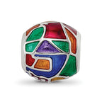 Sterling Silver Reflections City Impressions London Moasic Enamel Bead