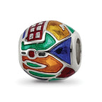 Sterling Silver Reflections City Impressions London Moasic Enamel Bead