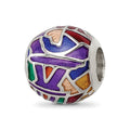 Sterling Silver Reflections City Impressions Paris Moasic Enamel Bead