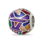 Sterling Silver Reflections City Impressions Paris Moasic Enamel Bead