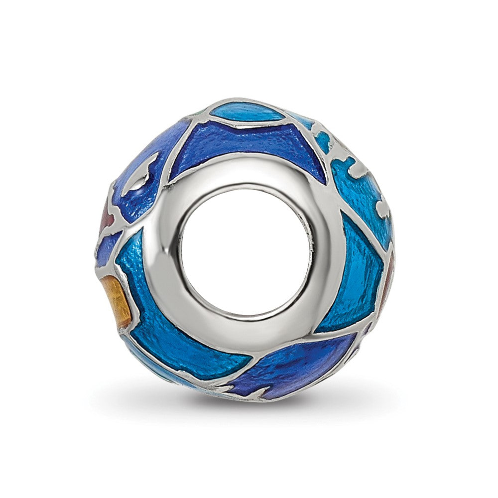 Sterling Silver Reflections City Impressions London Moasic Enamel Bead