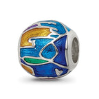 Sterling Silver Reflections City Impressions London Moasic Enamel Bead