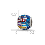 Sterling Silver Reflections City Impressions London Moasic Enamel Bead