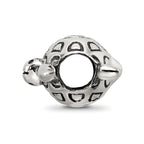 Sterling Silver Reflections Antiqued Turtle Bead