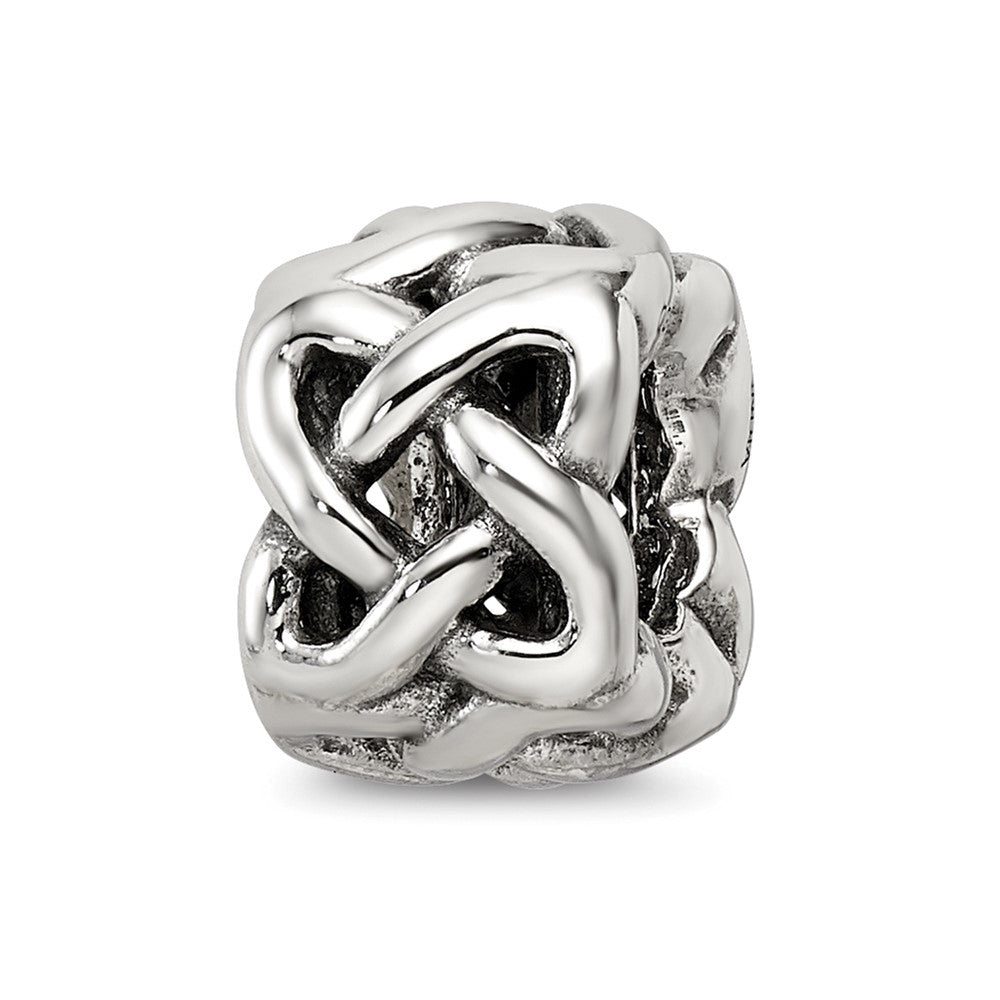 Sterling Silver Reflections Celtic Knot Bead