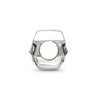 Sterling Silver Reflections Antiqued Star with Flower Kids Bead
