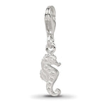Sterling Silver Reflections Seahorse Charm