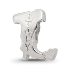 Sterling Silver Reflections Italy Country Shaped Bead