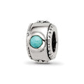 Sterling Silver Reflections Turquoise Bead